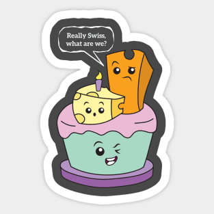 Birthday Cheese Cake Sticker